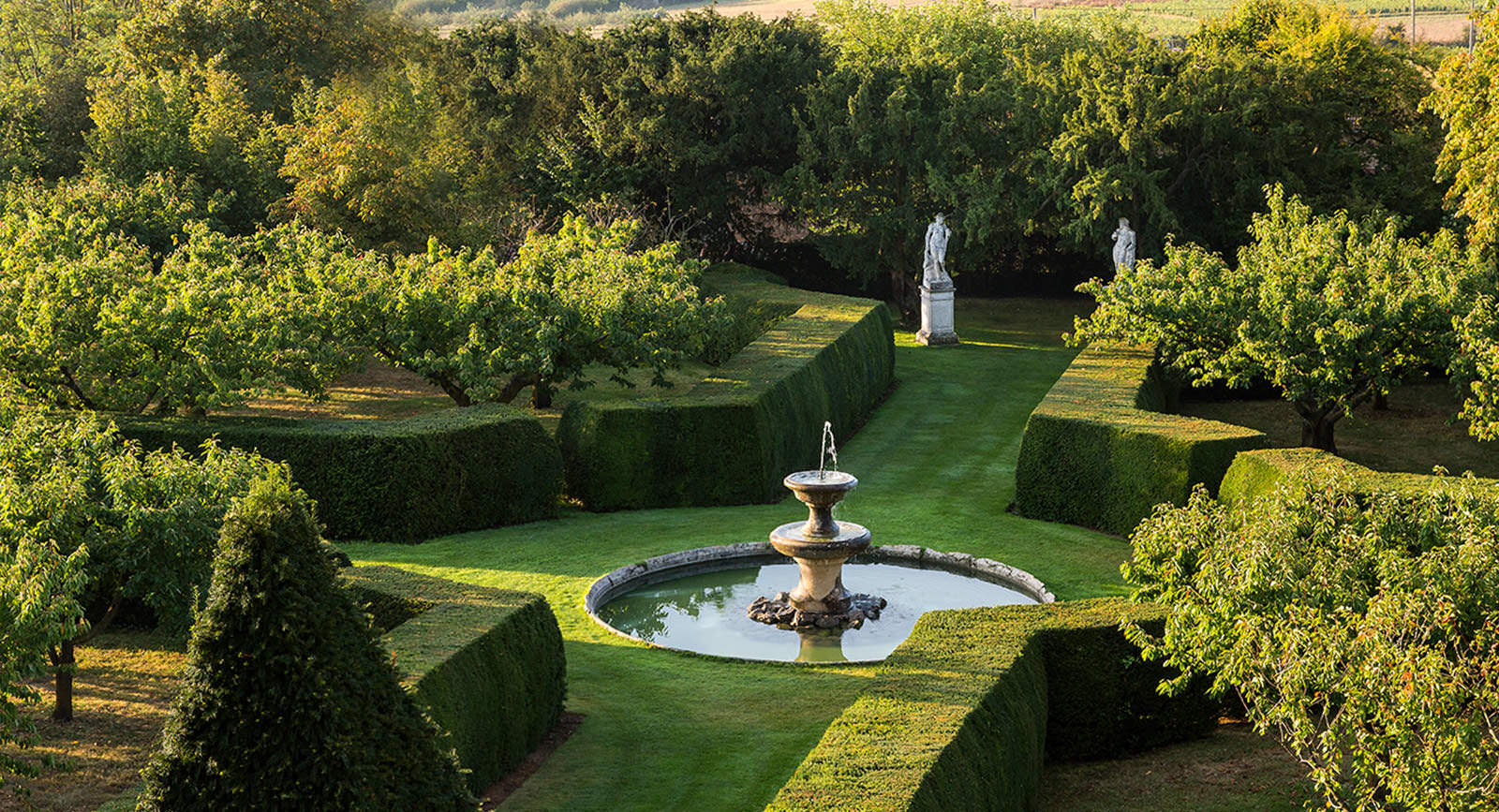 Coloriage Jardin A La Francaise